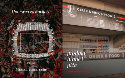 Čelik objavio važne informacije za navijače pred večerašnju utakmicu na Bilinom polju