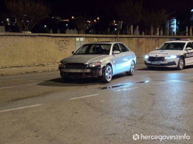 Motociklist lakše ozlijeđen u prometnoj nesreći u Mostaru