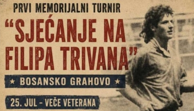 Prvi memorijalni turnir: Bosansko Grahovo čuva uspomenu na Filipa Trivana