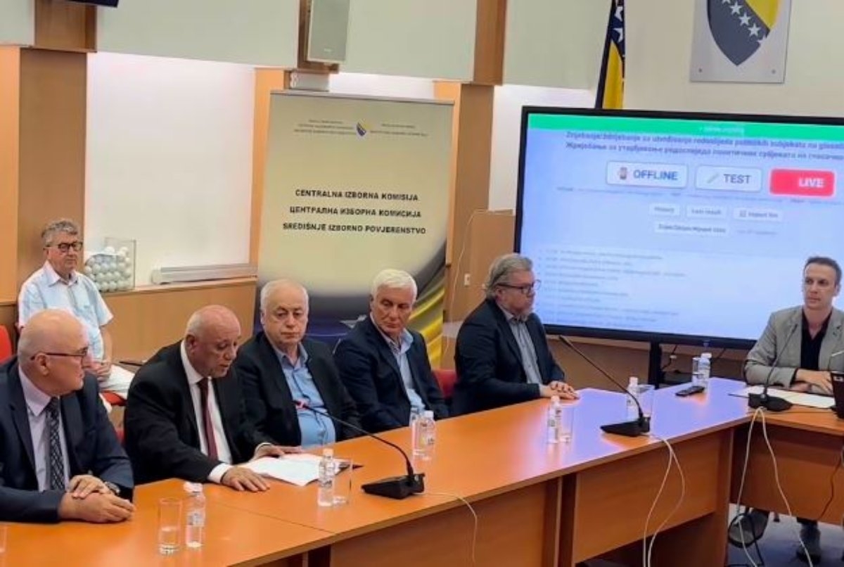 U CIK BiH održano žrijebanje za opšte izbore: Ovo je redoslijed političkih stranaka na glasačkim listićima