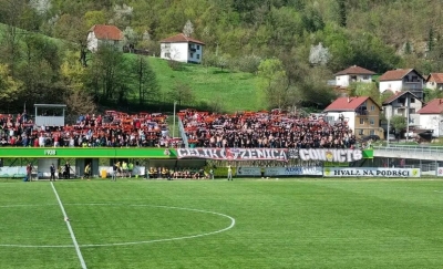Navijači nose Čelik: Sjajna atmosfera i velika podrška protiv Stupčanice