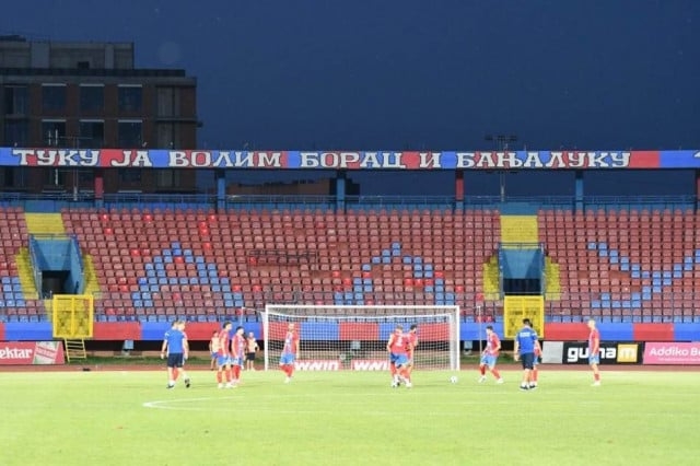 Borac pobijedio Velež, utakmicu zasjenio incident