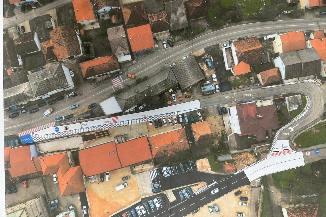 Ulica fra Gabre Grubišića u središtu Gruda dijelom postaje jednosmjerna