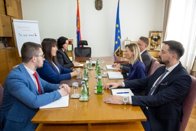(FOTO) Sastanak Vekić i Macure: Jačanje saradnje Republike Srpske i Srbije u oblasti RAVNOPRAVNOSTI polova i osnaživanja žena
