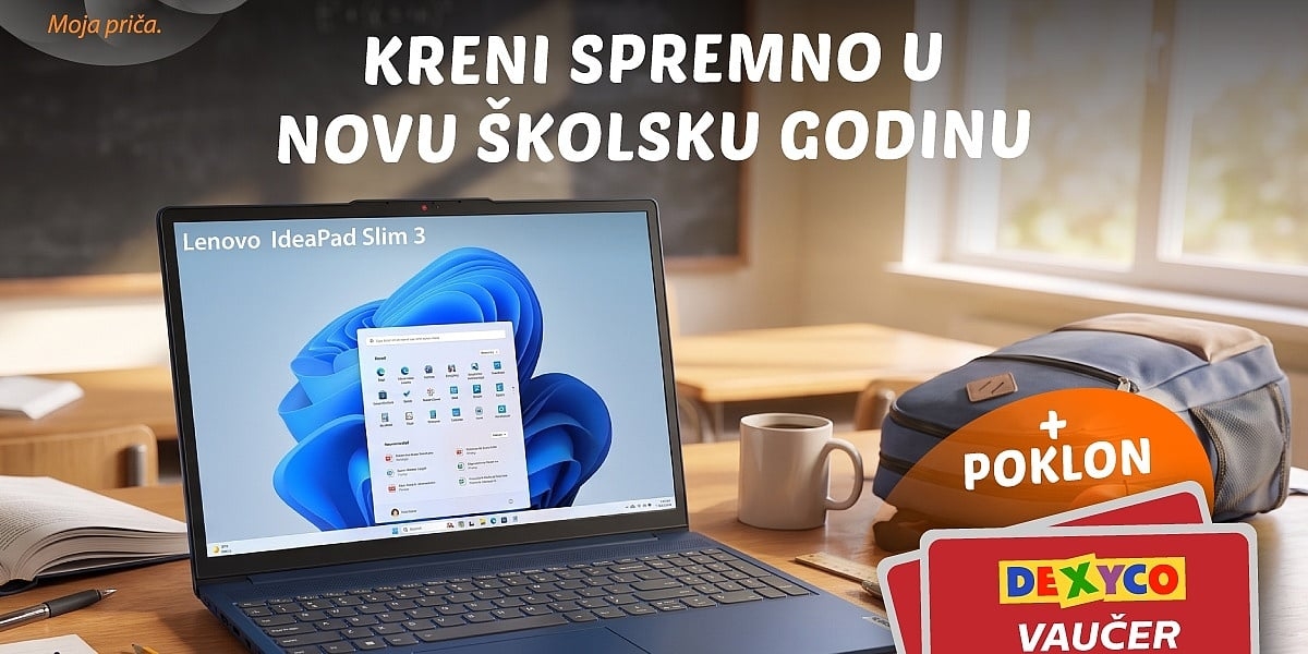 Škola samo što nije počela, a u BH Telecomu uz odličan laptop stiže i poklon vaučer od 100 KM