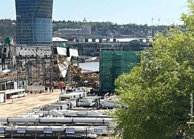 Obrušio se kran na gradilištu u Beogradu: Jedna osoba poginula, ima ozlijeđenih