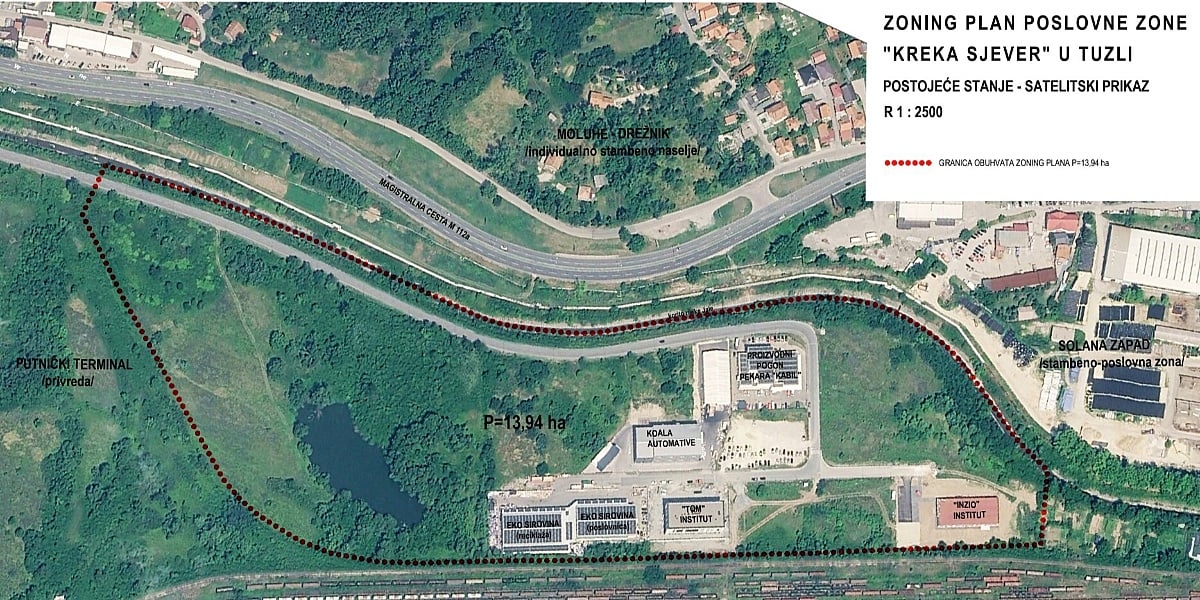 Tuzla bi mogla dobiti novu poslovnu zonu: Na gotovo 14 hektara planirani novi objekti i radna mjesta