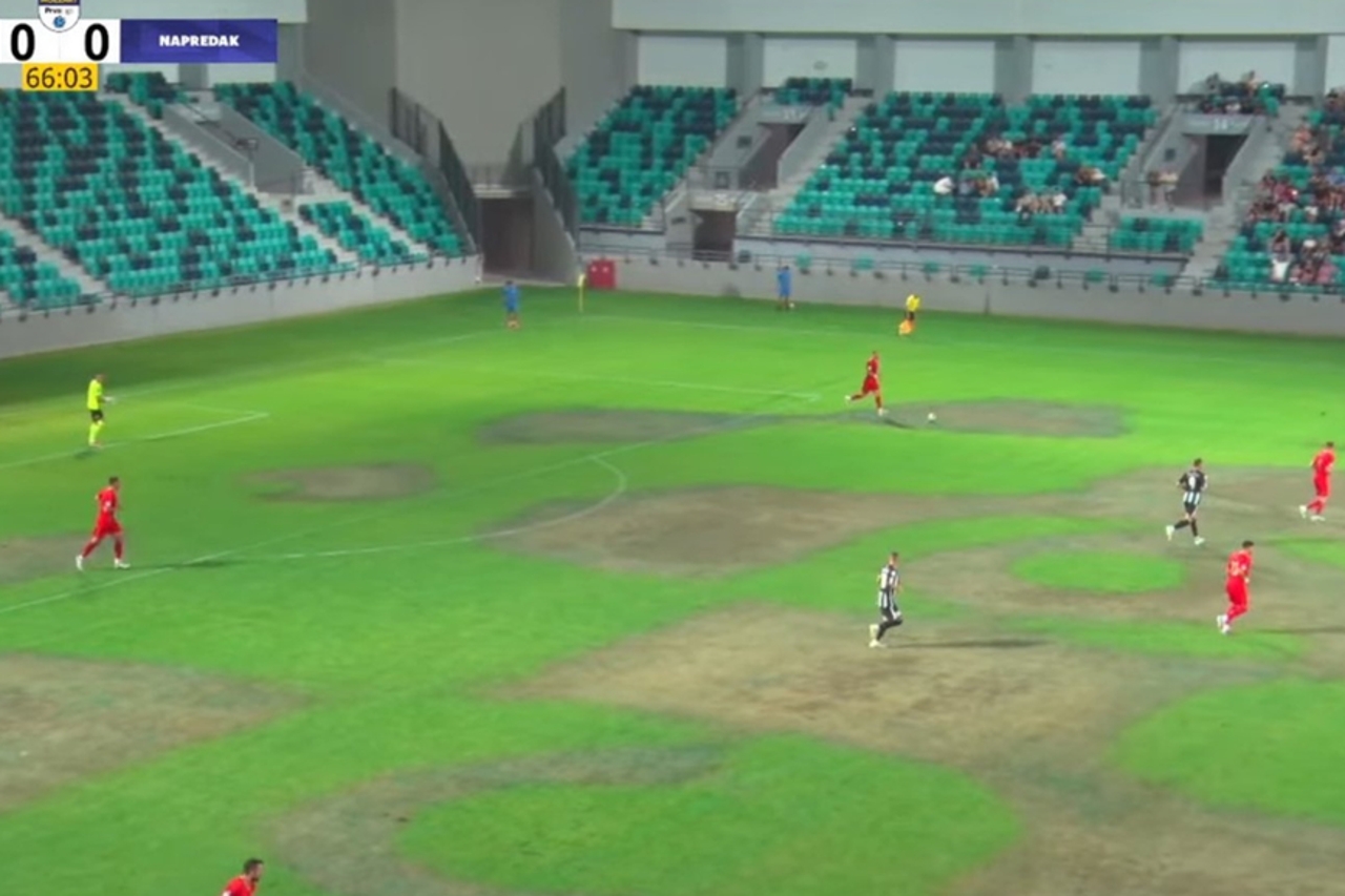 VIDEO Sramota na stadionu od 28 milijuna eura: Vučićev ponos tri godine nakon otvorenja ostao bez trave