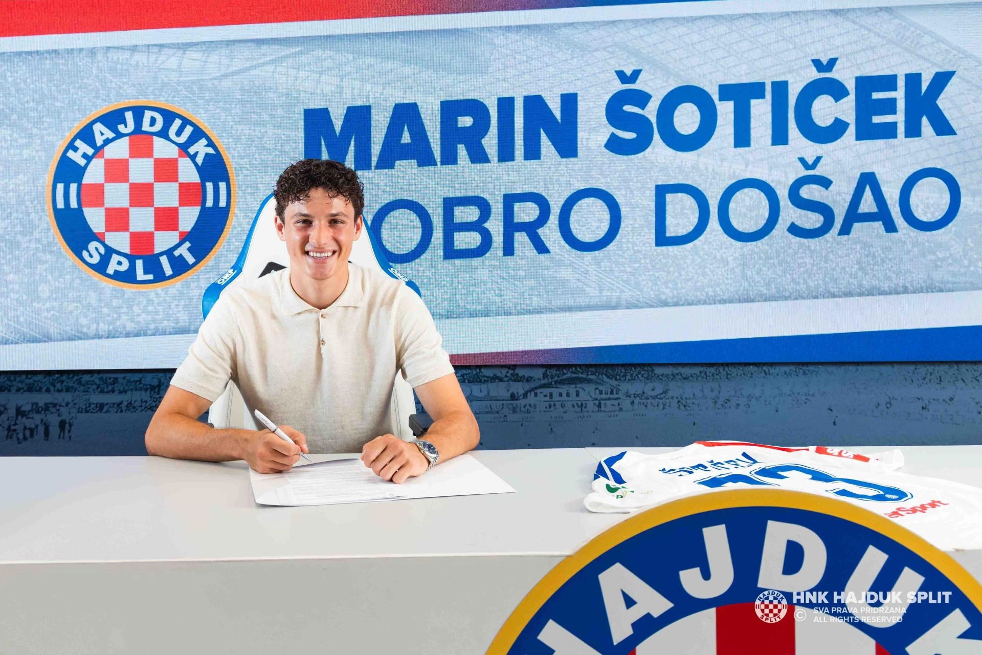 Pojačanje iz Basela - Šotiček potpisao za Hajduk