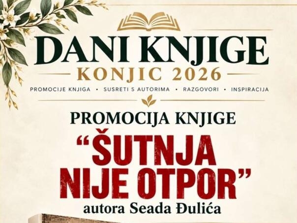 U Konjicu predstavljanje knjige Seada Đulića "Šutnja nije otpor"