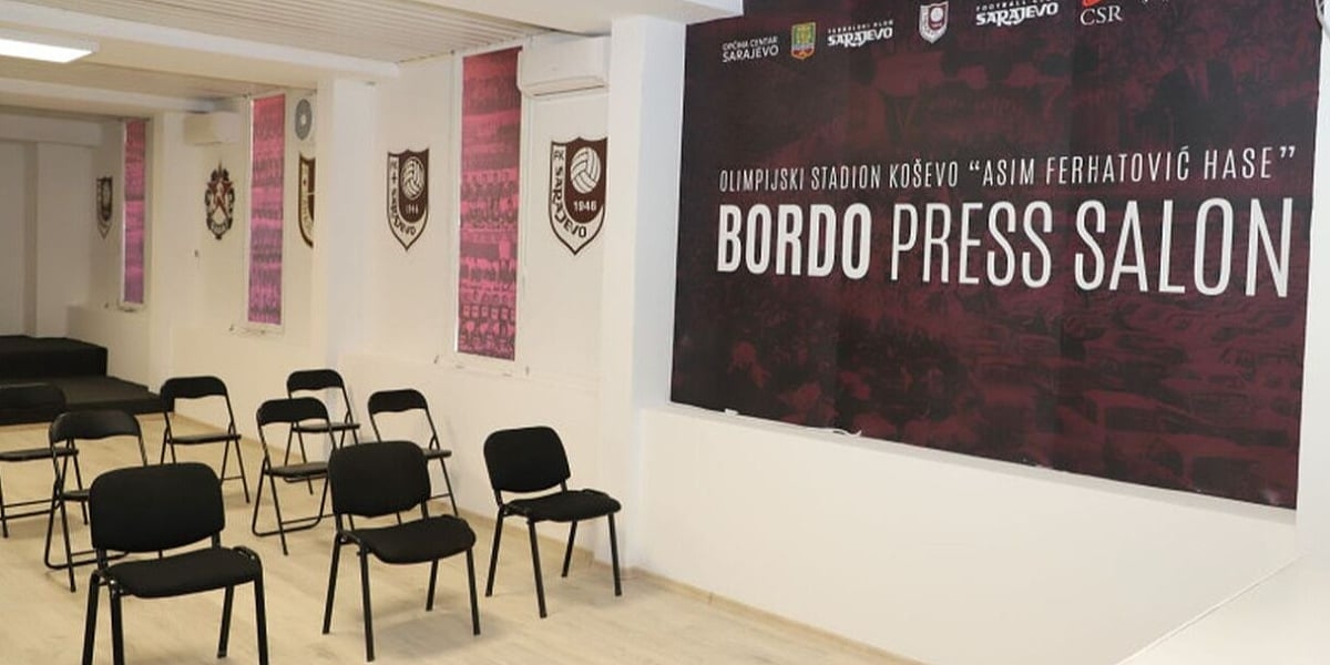 Koševo dobilo novi press salon, Mandić poručio: Vi osvajajte titule, mi ćemo naći mjesta za šampionske fotografije
