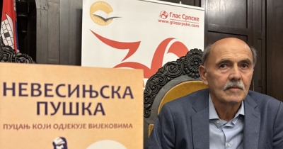 Sajam knjige u Banjaluci: Promovisana knjiga "Nevesinjska puška"