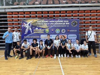 Sjajan dan za Taekwondo Akademiju Jale: U Zenici organizovali Kup BiH i osvojili 14 medalja