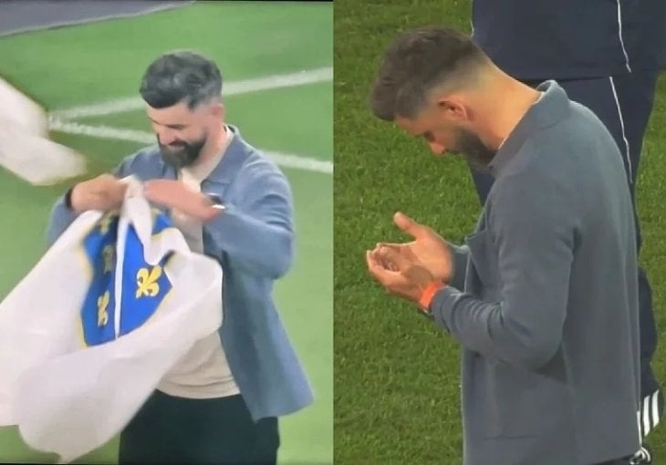 Prvo zahvala Bogu pa proslava povratka u Bundesligu: Pogledajte šta je Muslić radio nakon trijumfa Schalkea