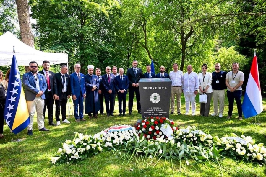 ISTINA JE VJEČNA: U Luksemburgu održana centralna komemoracija povodom 31. godišnjice genocida u Srebrenici