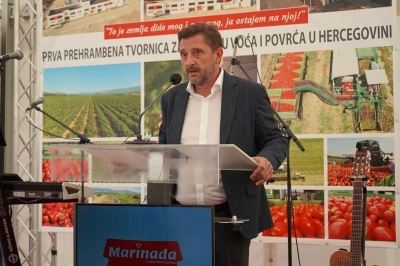 Gradonačelnik Mostara otvorio prvu tvornicu za preradu voća i povrća u Hercegovini