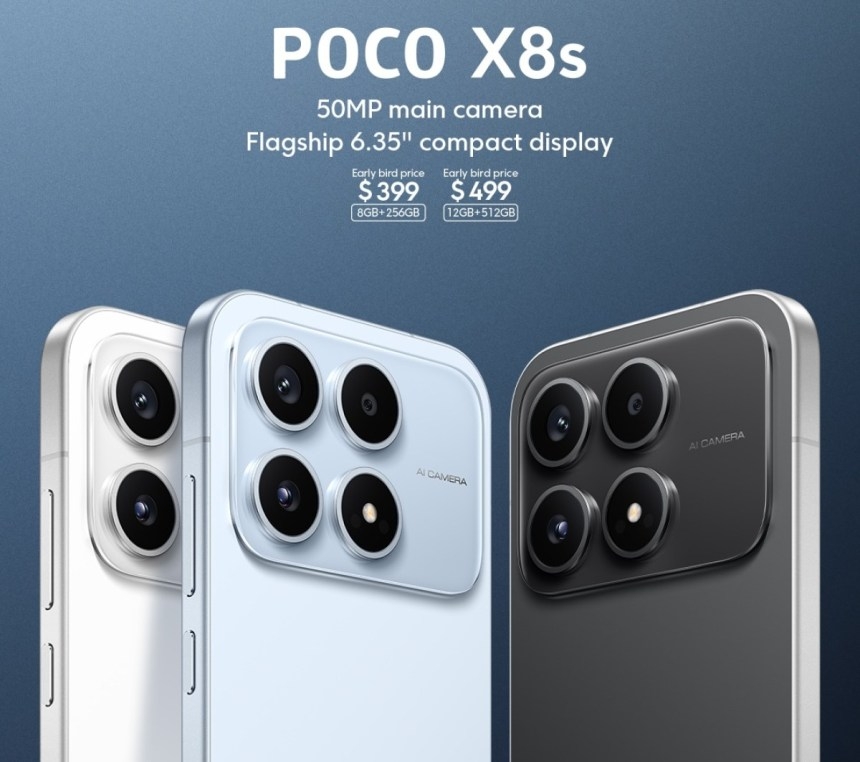 Predstavljen Poco X8s