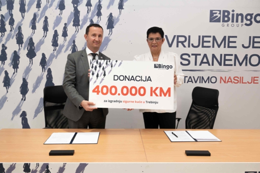 BINGO GROUP DONIRALA 400 HILJADA KM: Počeli radovi na izgradnji prve sigurne kuće u Istočnoj Hercegovini