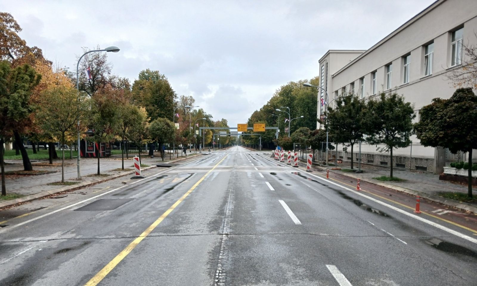 Tišina umjesto vreve: Centar Banjaluke u znaku maratona FOTO