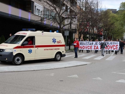 Zdravstveni sindikalisti HNŽ-a najavili štrajk, Vlada ih poziva na razum