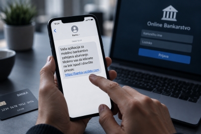 Dobio SMS za “ažuriranje” mobilnog bankarstva, unio PIN i ostao bez hiljada eura