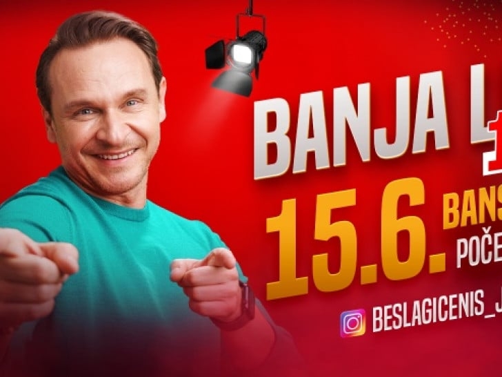 Enis Bešlagić donosi spektakl u Banjaluku: Autorska predstava "Da sam ja neko" u Banskom dvoru