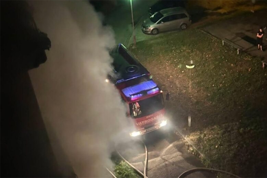DRAMA U SARAJEVU: Gorjelo u prizemlju stambene zgrade, građani izašli na ulicu...