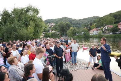 Otvorena nova dionica šetališta uz rijeku Vrbas (Foto)