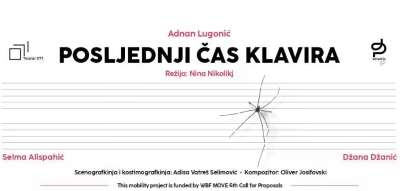 Praizvedba predstave 'Posljednji čas klavira' večeras u Teatru 071
