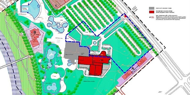 Terme Ilidža dobijaju novi blok: Novi hotel i dodatni sadržaji u sjevernom dijelu kompleksa