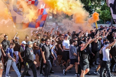 Nacistički povici Torcide zgrozili strane medije: Jedno se posebno ističe