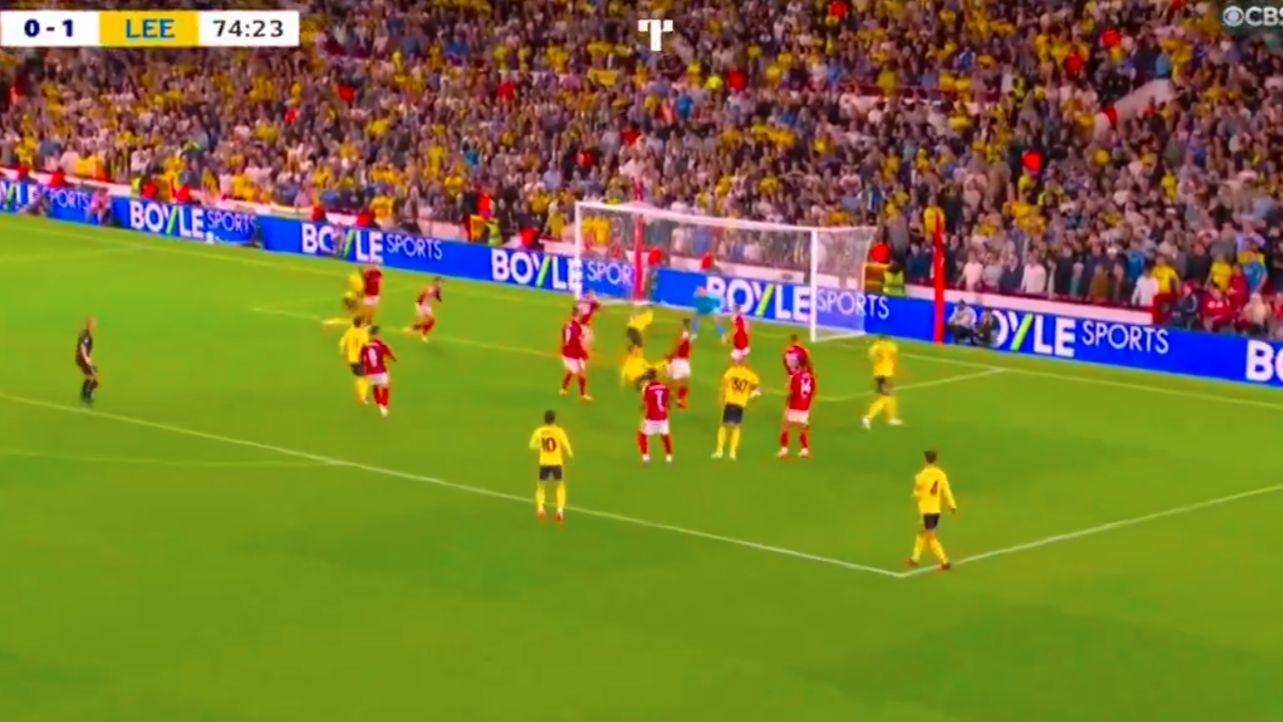 Video / Goooooooooool: Fantastični Muharemović omogućio Lidsu da udvostruči prednost