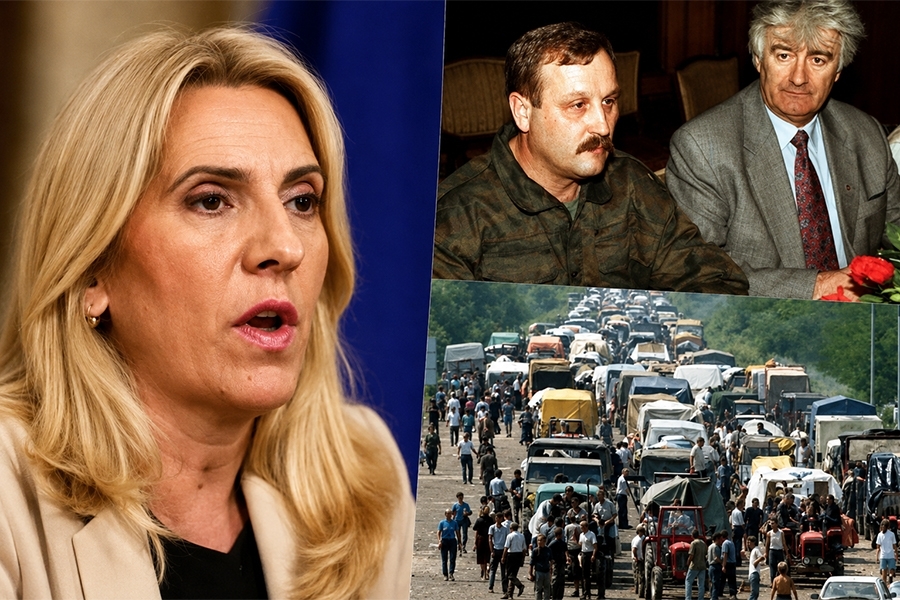 MOJ MILANE, POBRATIME MIO: Željka Cvijanović 'Oluju' naziva 'zločinačkom', ali ne spominje glavnog krivca za egzodus Srba iz Hrvatske...