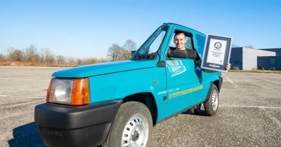 Najuži automobil na svijetu, ulazi u Ginisovu knjigu rekorda