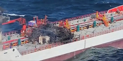 Rumunija nastavila potragu za sedam nestalih mornara čiji tanker je pogođen dronom