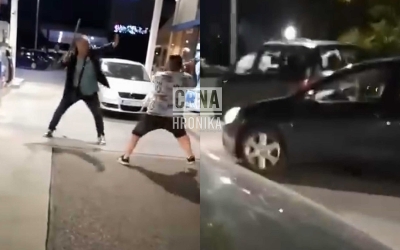 Tuča u Bihaću: Legalni taksista lupao po vozilu ilegalnom taksisti pa pretučen lopatom
