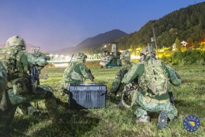 EUFOR nadomak Foče izveo vježbu