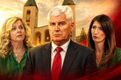PROCIONISTIČKI ESTABLIŠMENT U ZAPADNOM MOSTARU: Pratilje Dragana Čovića čekale muslimanski incident, a dočekao ih je Poljak katolik