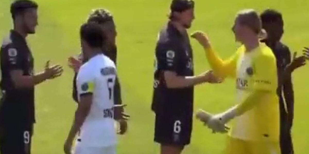 Nogometaši PSG-a igrali utakmicu jedni protiv drugih, dvojica igrača se nisu pozdravila