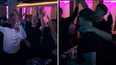 Video / Zmajevi zapjevali hit Dine Merlina u poznatom restoranu na Ilidži