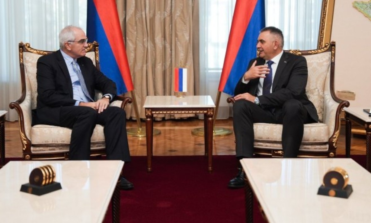 Minić sa šefom Misije OEBS-a: Brzo formiranje vlasti i nastavak ekonomskog razvoja Srpske