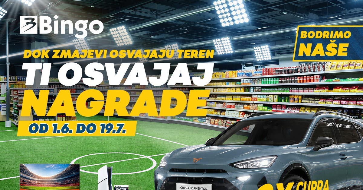 Objavljeni prvi dobitnici velike nagradne igre “Bodrimo naše”