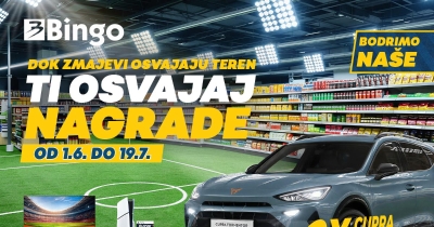 Objavljeni prvi dobitnici velike nagradne igre “Bodrimo naše”