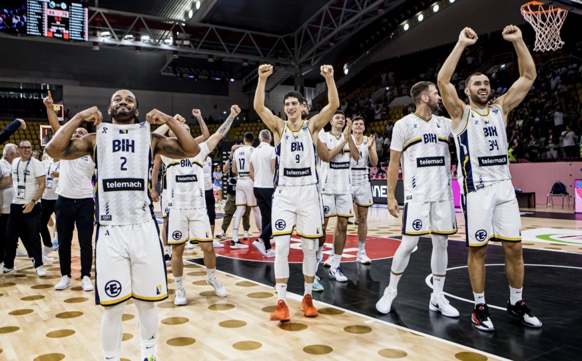 Košarkaši BiH ostvarili veliki napredak na FIBA rang listi