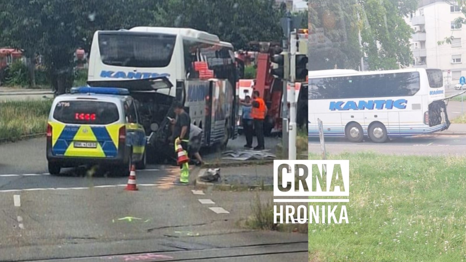 Pogledajte mjesto teške nesreće u Njemačkoj u kojoj je učestvovao bh. prevoznik Kantić