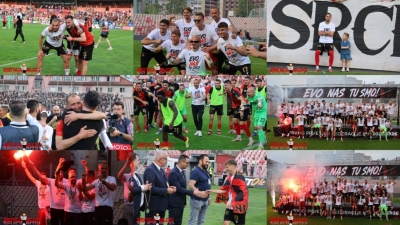 VIDEO+FOTO: Dodjela medalja i proslava titule NK Čelik Zenica