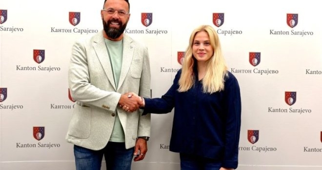 Bh. plivačica Iman Avdić uz podršku Ministarstva kulture i sporta KS kreće na Evropsko prvenstvo i Mediteranske igre