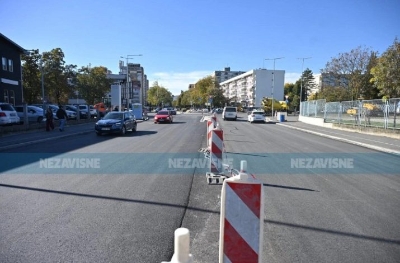 Konačno asfaltirane sve trake na kružnom toku kod “Audi servisa” (Foto)