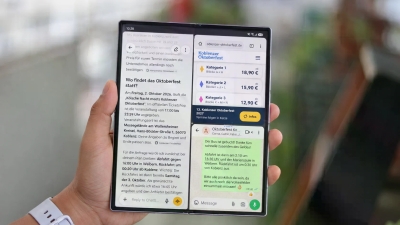 Galaxy Z Fold 8 bolje koristi veliki zaslon od iPhone Duo modela