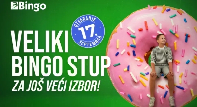 Отвара се реновирани Бинго Ступ: Још већи избор, још боља куповина!